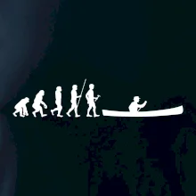 Evoluce kanoe stará