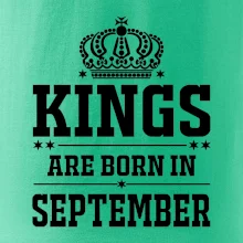 Kings are born in September