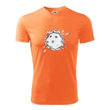 Florbal lopta v triku Florbal lopta v triku