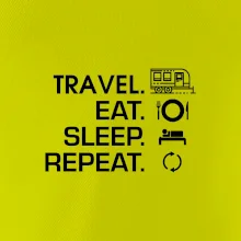 Eat sleep travel - Veľký príves