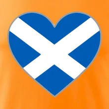 Škótske srdce na prsník