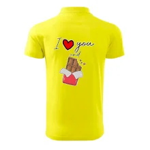 I love you and chocolate