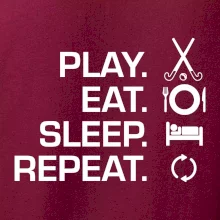 Play eat sleep repeat pozemný hokej