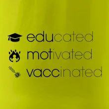 Educated motivated vaccinated Educated motivated vaccinated