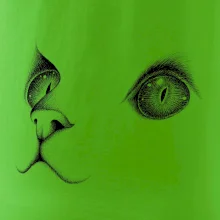 Mačacie oči čierne