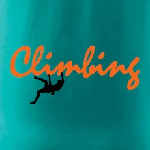 Climbing písací text