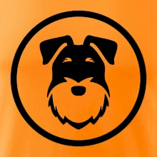 Bradáč v koliesku na prsníku