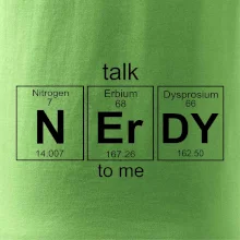 Talk nerdy - periodická tabuľka