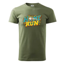 Home run komiksový nápis
