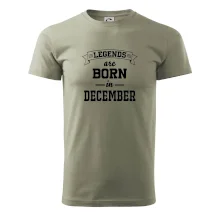 Legends are born in December