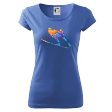 Skokan na lyžiach splash