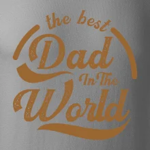 The best dad in the world - písacie