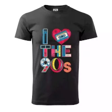Aj love 90s - srdce a kazeta Aj love 90s - srdce a kazeta