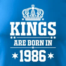 Kings are born in 1986