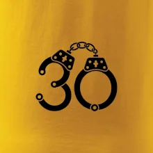 Narodeninové tričko pre policajta - putá 30