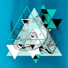 Biely nosorožec (Pecka design)