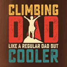 Climbing dad like a regular dad but cooler