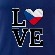 Love Česká vlajka Love Česká vlajka