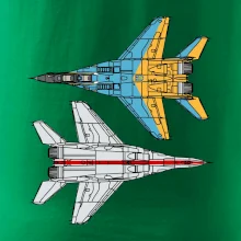 Mig 29 Fulcrum zo spoda a zo shora