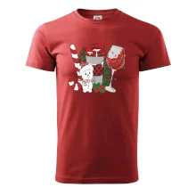 Vianoce, víno a snehuliak