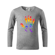 LGBT hand print