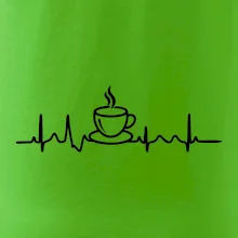 EKG hrnček kávy EKG hrnček kávy