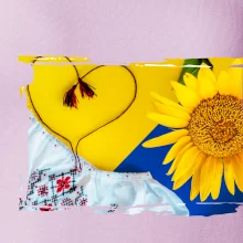 Ukrajina slnečnice a kroj