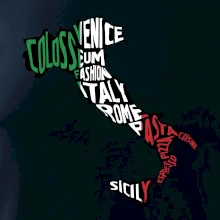 Mapy - názvy miest - Taliansko