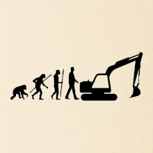 Evolúcia bager veľký Evolúcia bager veľký