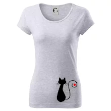 Zamilovaná mačka chvostík