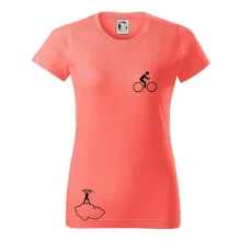 Mapa ČR + kolo na prsu