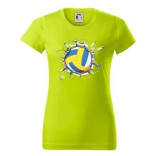 Volejbal lopta v triku Volejbal lopta v triku