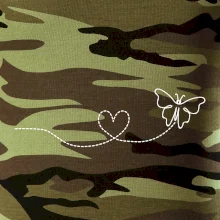 Dráha letu motýľa - srdce