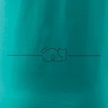 Mačka linka kreslená