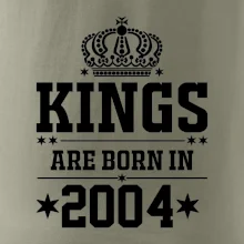 Kings are born in 2004