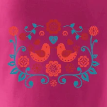 folklór - dva červené vtáčiky folklór - dva červené vtáčiky