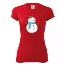 Snehuliak so šálom