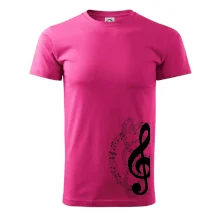 Husľový kľúč a noty