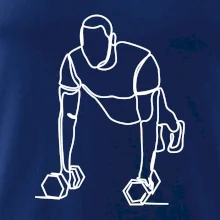 Tréner fitness jedným ťahom Tréner fitness jedným ťahom