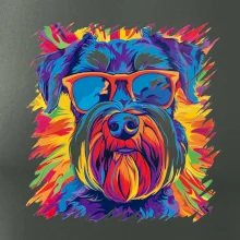 Bradáč farebný štýl 70s