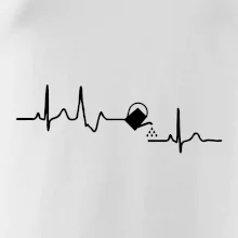 EKG záhrada - kanva EKG záhrada - kanva