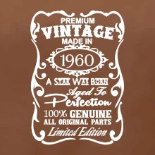 Vintage Etiketa - 1960