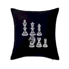 Šachové figúrky kreslené