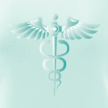 Hrdinovia zdravotníctva - logo (Pecka design)