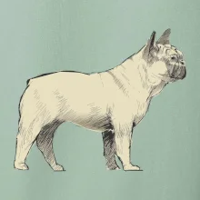 Vintage French bulldog