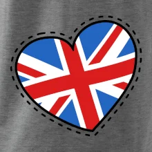 Británia srdce prsník