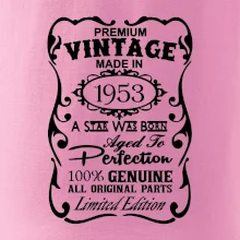 Vintage Etiketa - 1953