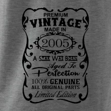 Vintage Etiketa - 2005