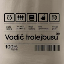 Čiarový kód - Vodič trolejbusu
