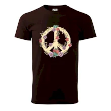 Peace symbol pieskový